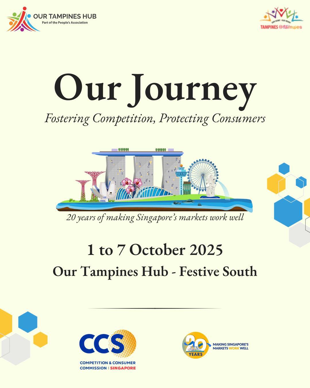 Competition and Consumer Commission of Singapore (CCS) exhibition poster