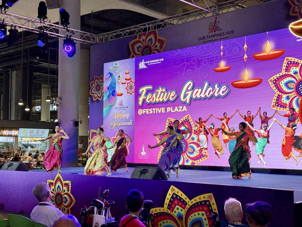 Vibrant performance at Festive Galore