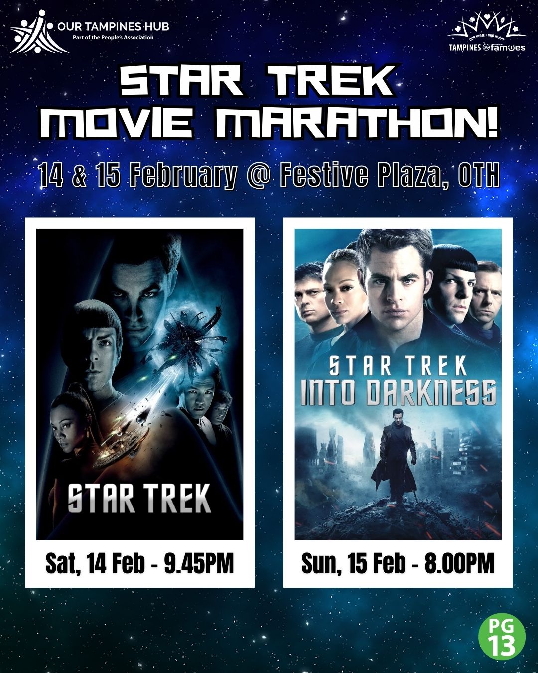 Star Trek Movie Marathon at Festive Plaza
