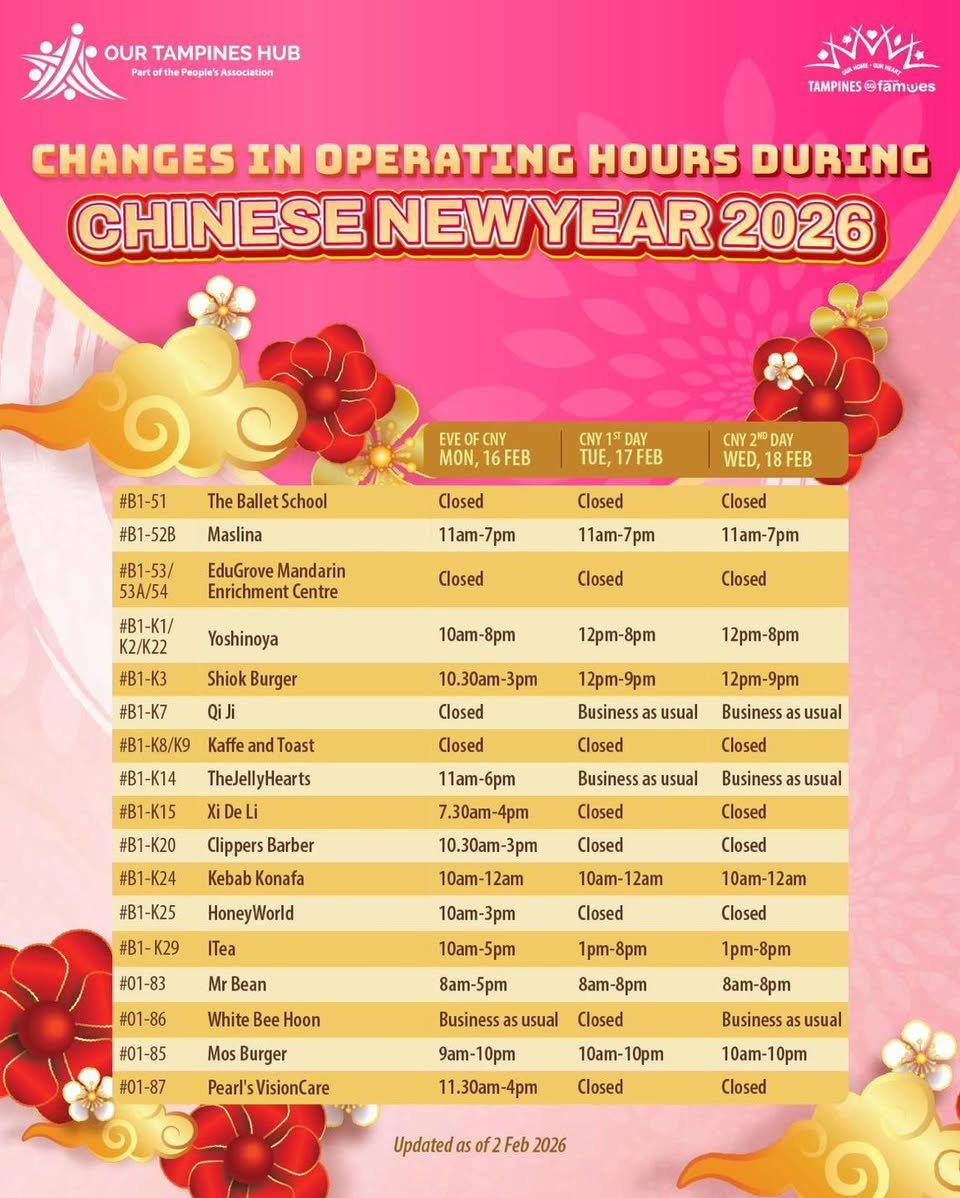 Store operating hours directory