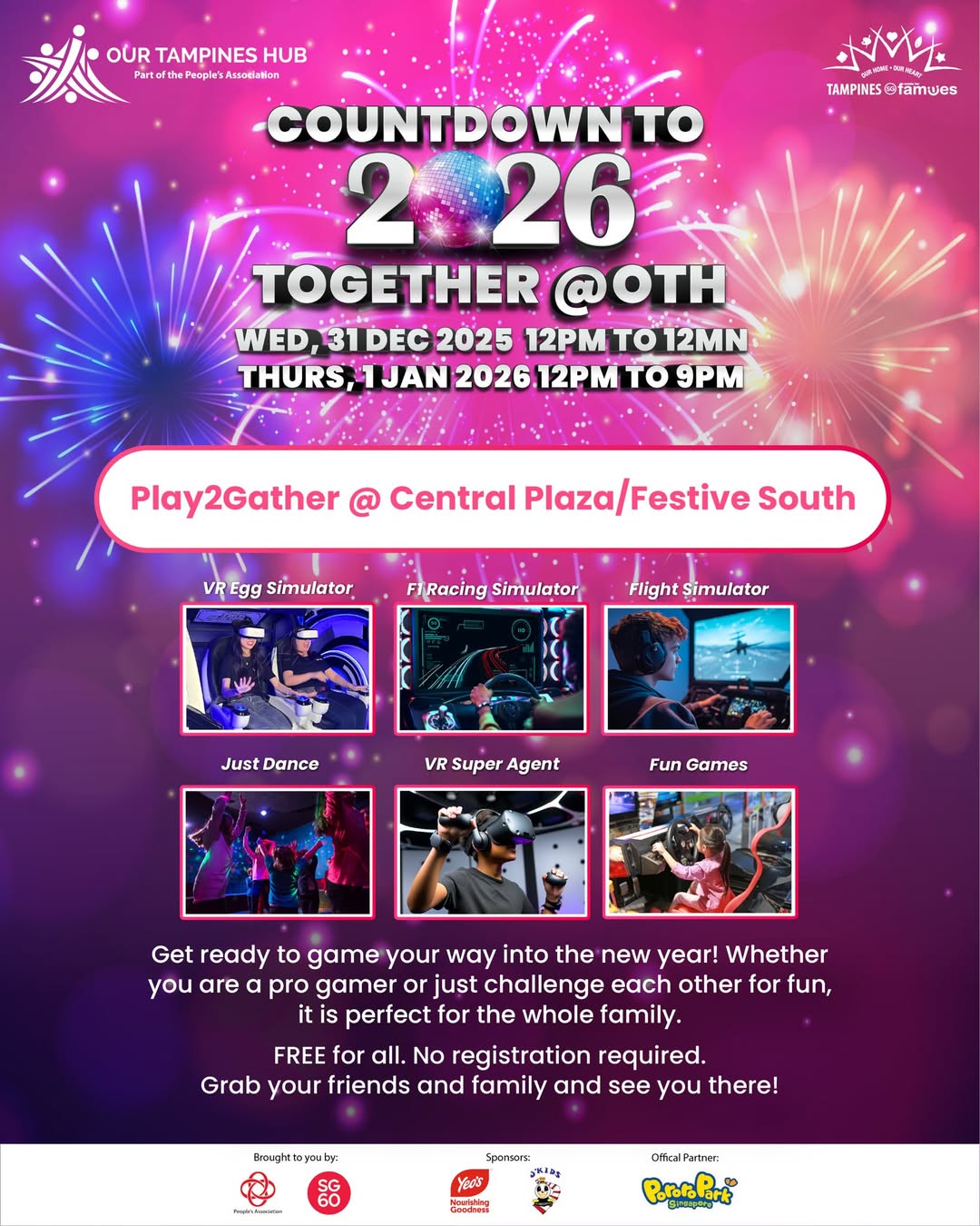 A vibrant scene of people enjoying various games at a community event, possibly including VR and console gaming.