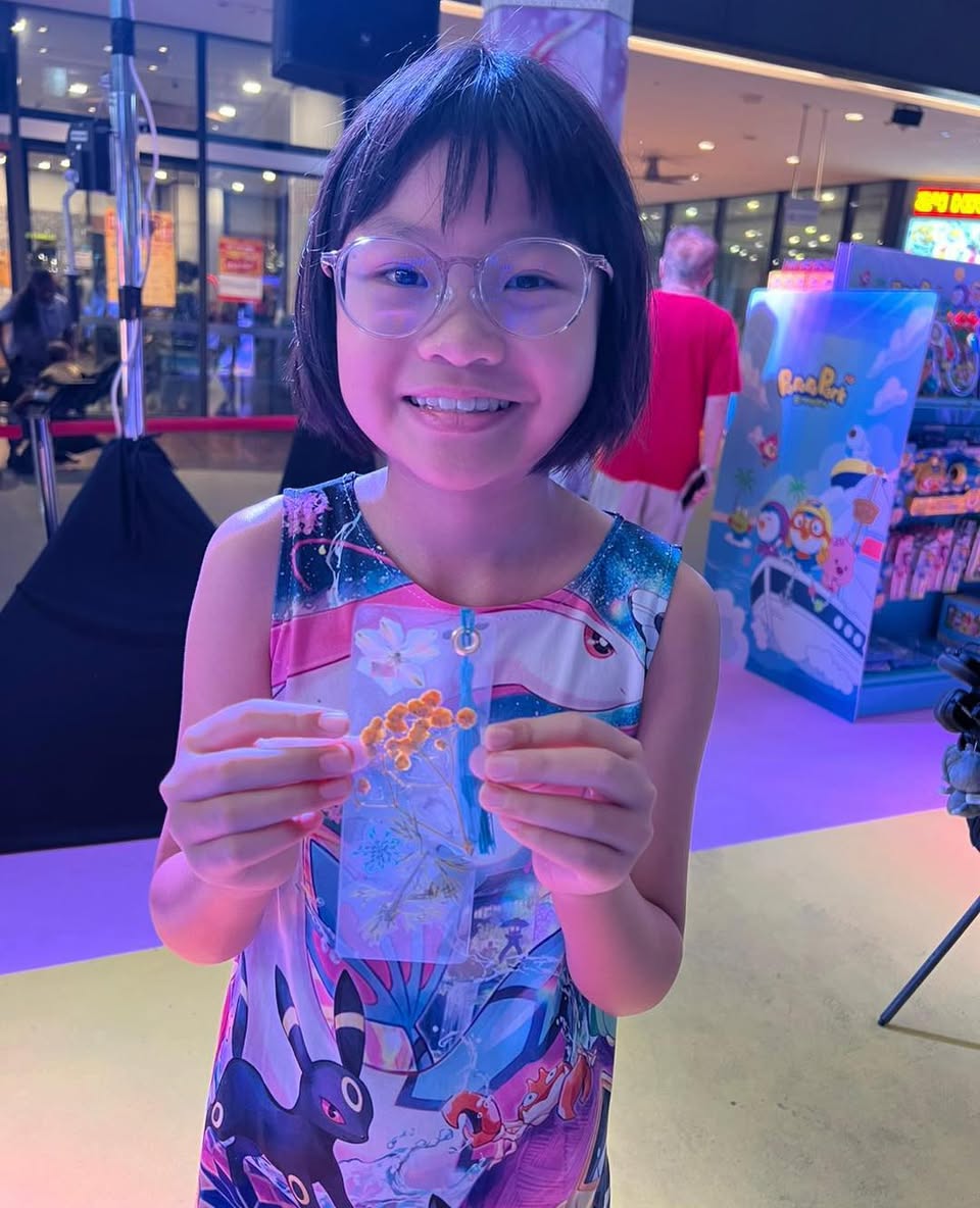 Happy children participating in a workshop