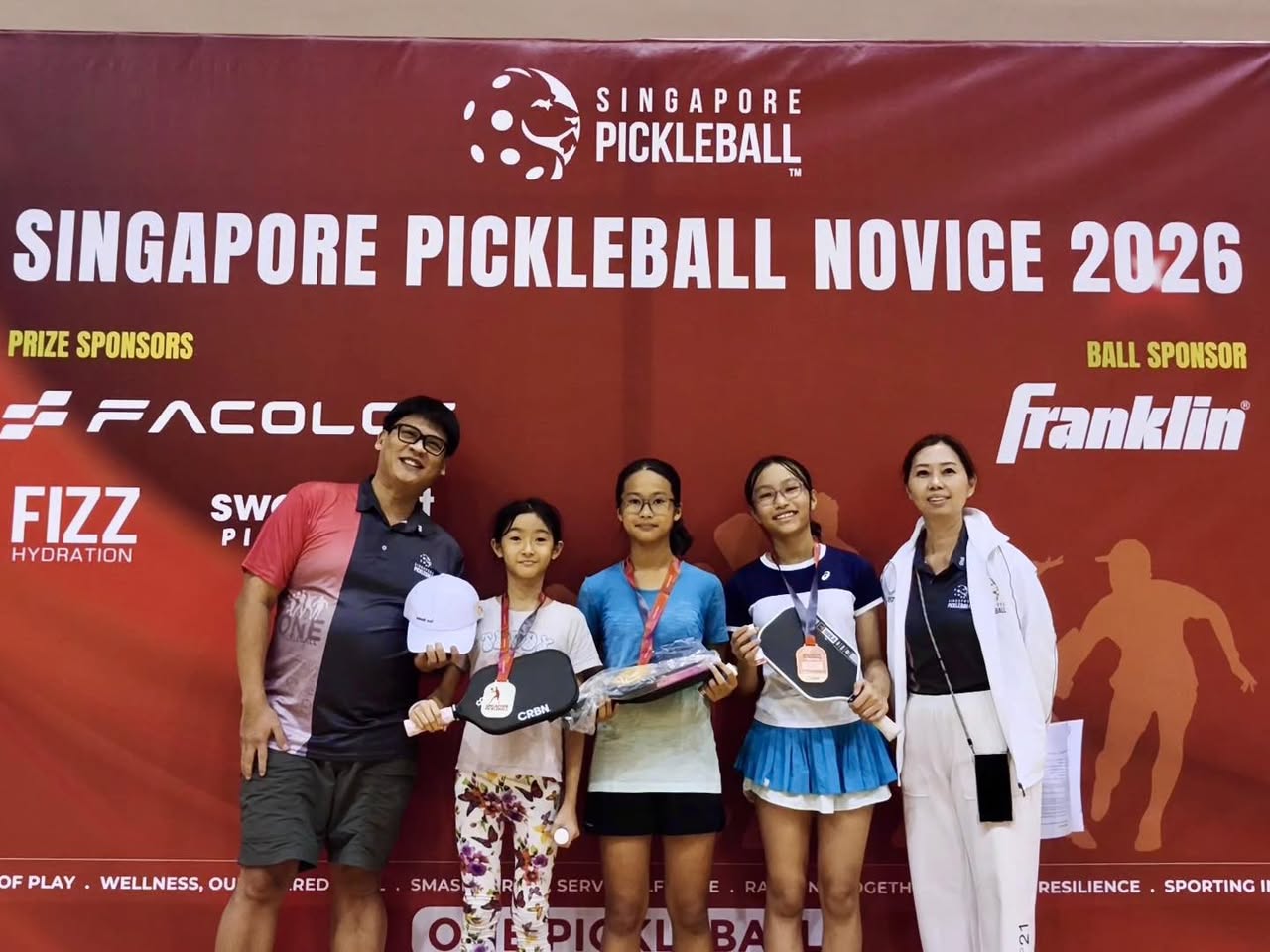 A close-up of the intensity and focus during the novice tournament matches.