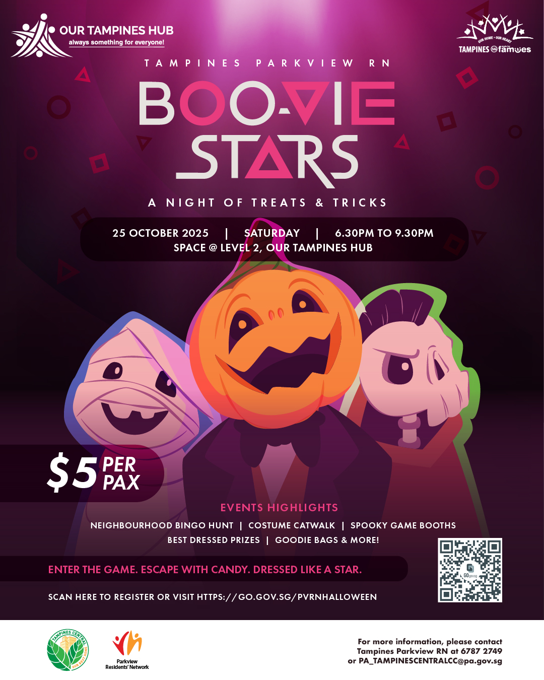 Tampines Boo-Vie: Spooky Fun & Halloween Treats