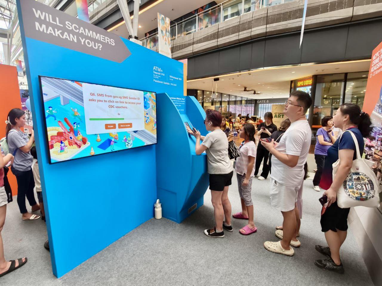 Mr. Goh Pei Ming and NCPC representatives at the music video launch