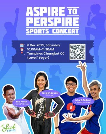 Peserta menikmati kelas tarian kecergasan yang menyeronokkan