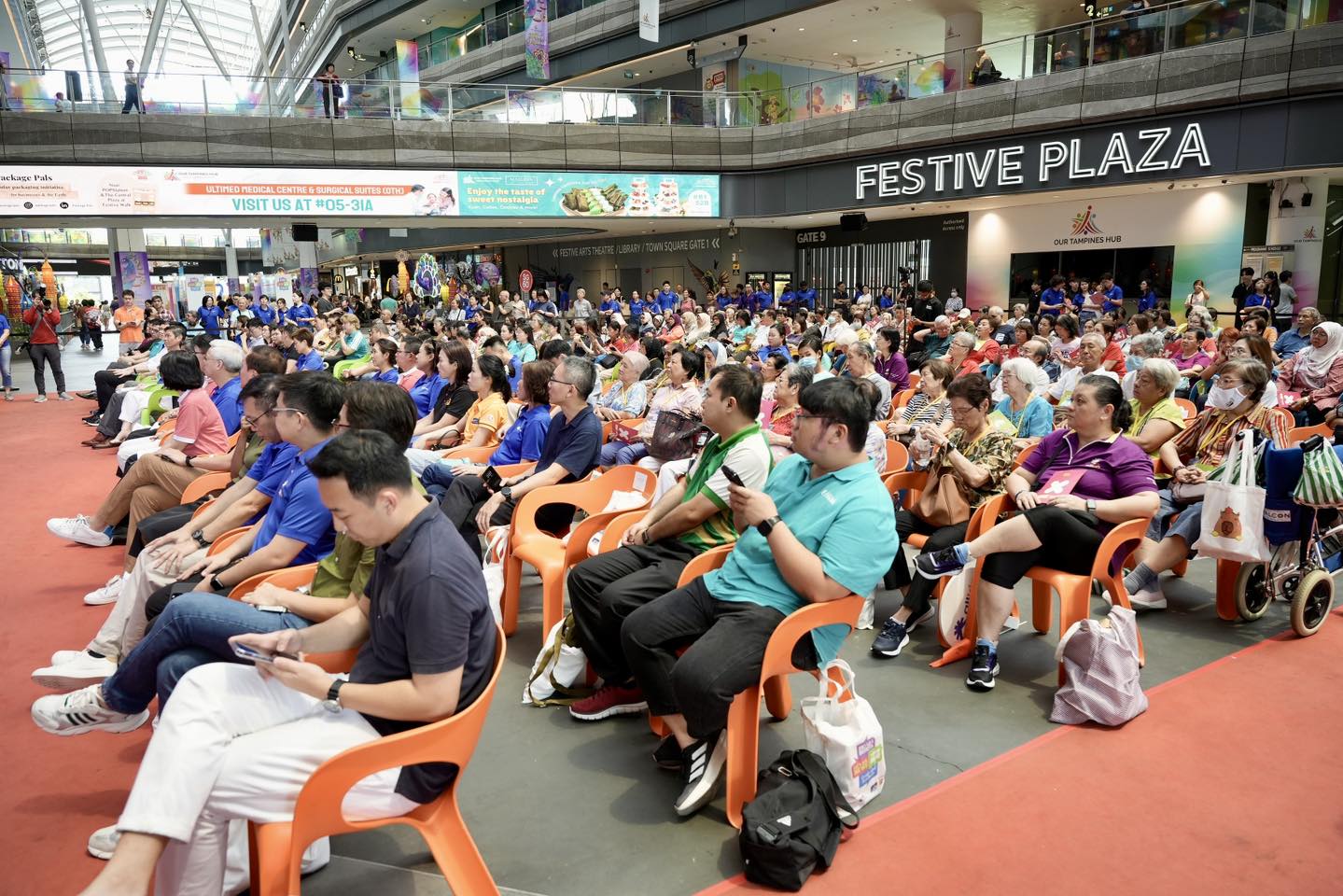 Vibrant atmosphere at the Let's Talk News Festival