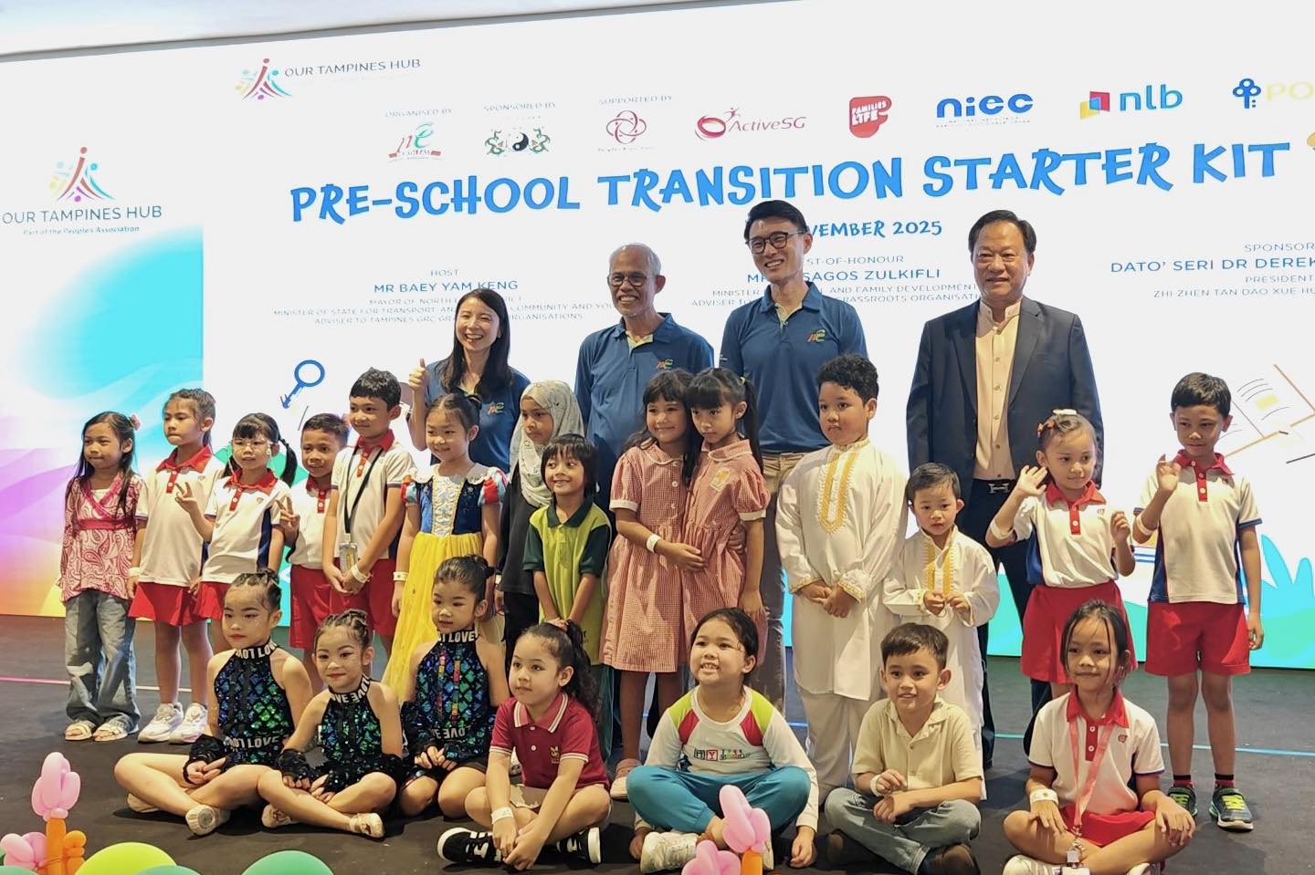 Families engaging in fun activities at the vibrant carnival.