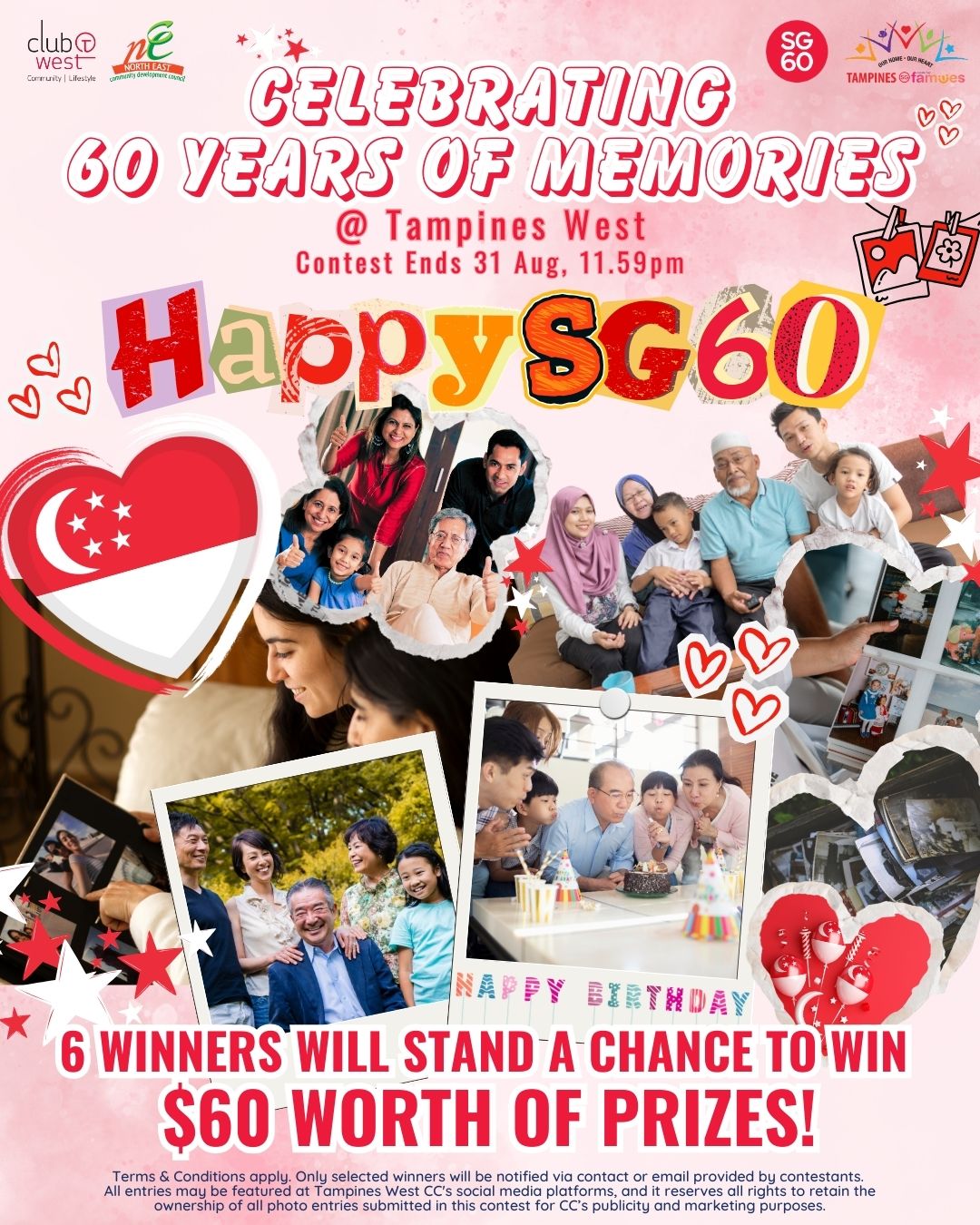 Tampines West SG60: Share Your Story, Win!