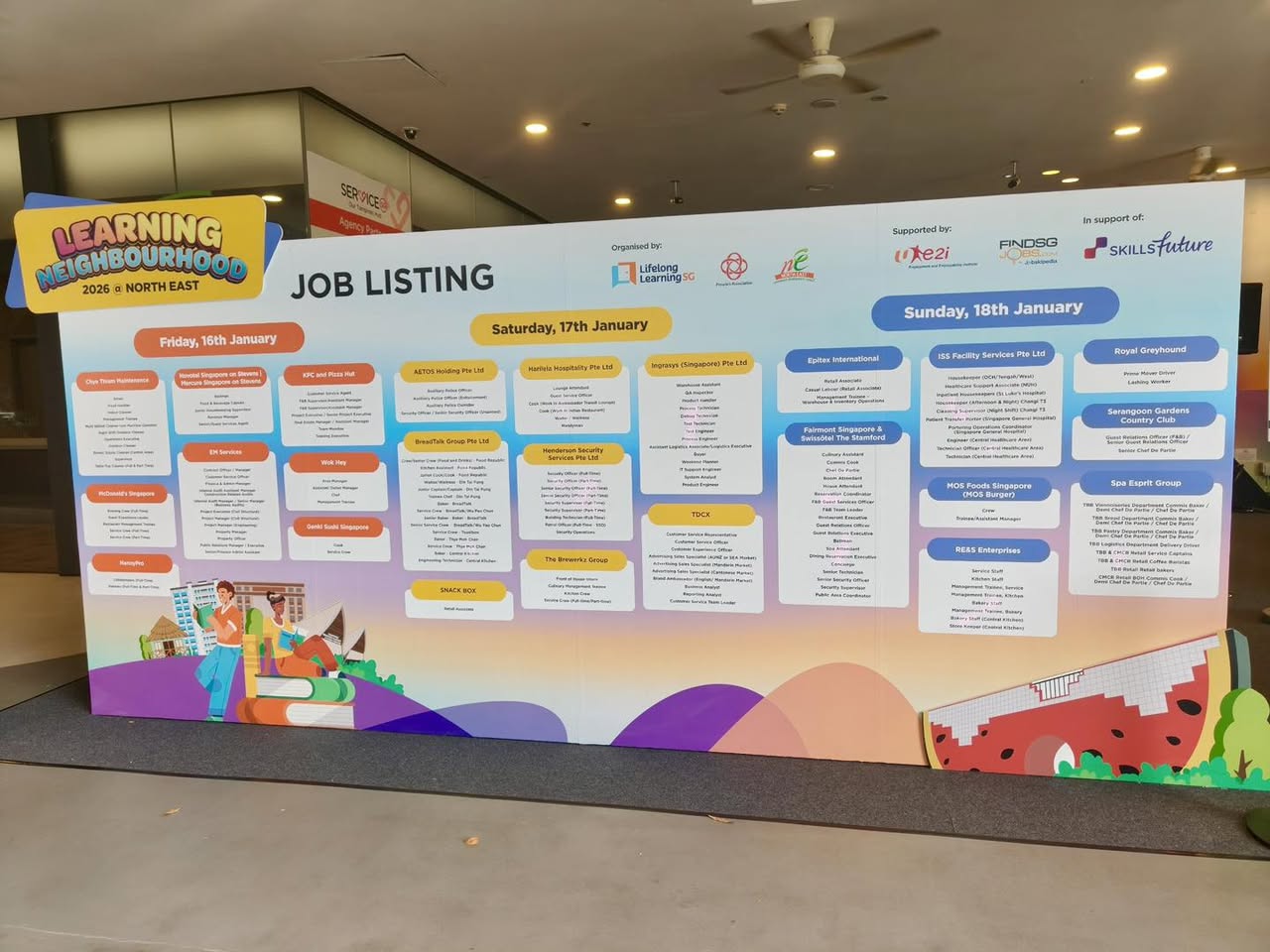 Visitors exploring career opportunities in the North East