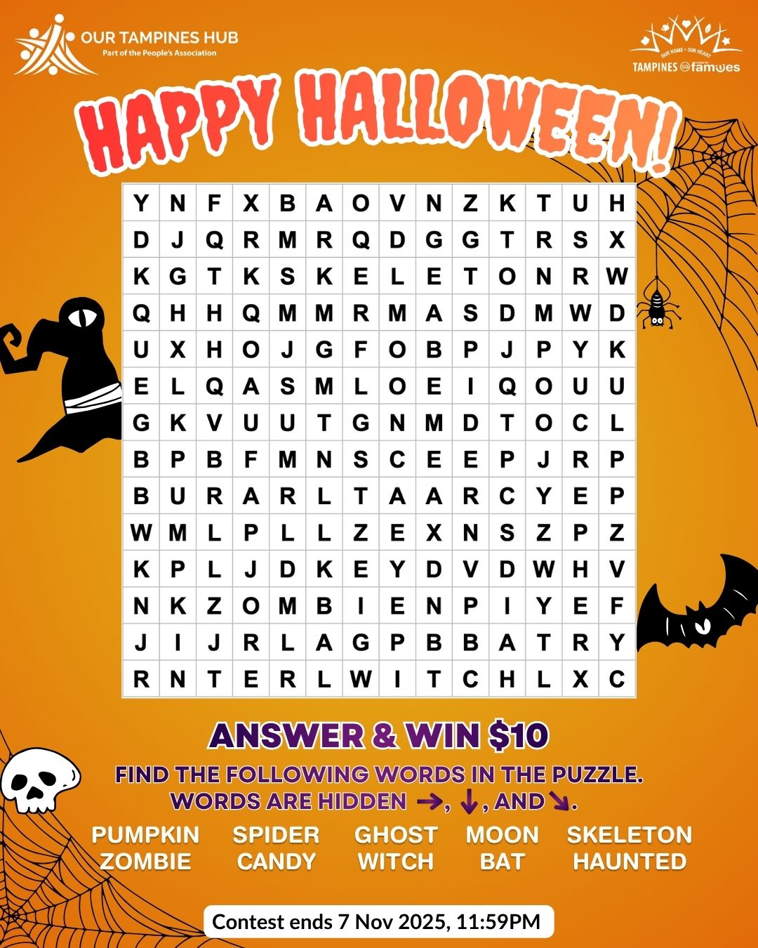 A festive Halloween-themed image