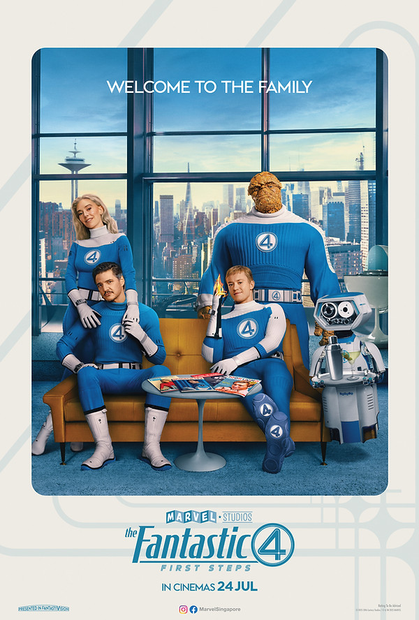 Fantastic Four Movie Poster - Coming Soon at Festive Arts Theatre