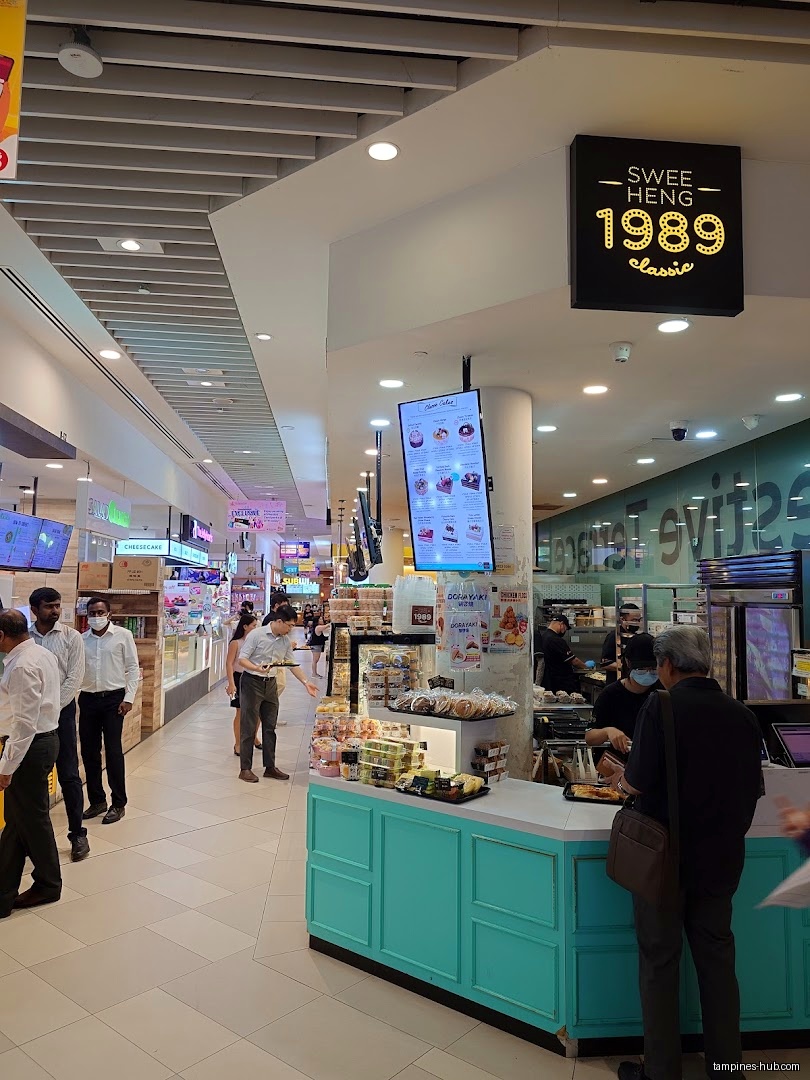 Interior view of Swee Heng 1989 classic bakery in Festive Mall.