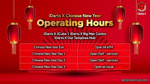 iDarts X (Our Tampines Hub)