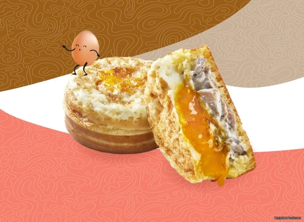 The image shows a Mr Bean eggwich and an egg character.